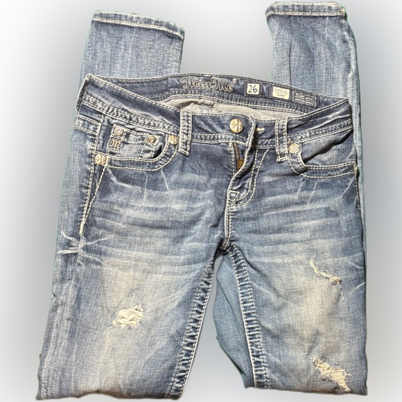Miss Me Denim - Miss me size 26 signature skinny